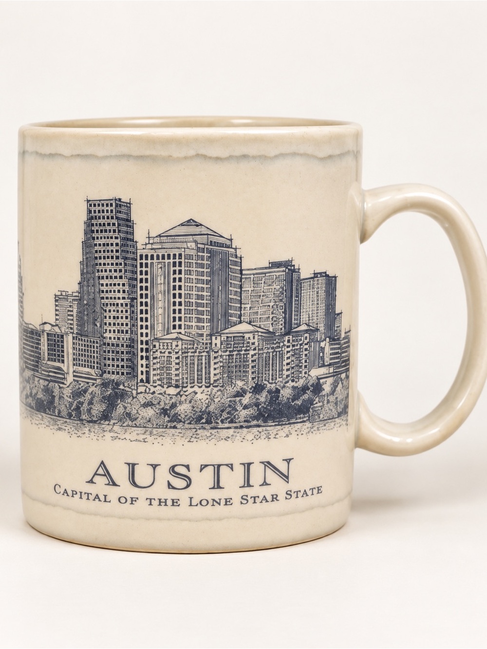 Starbucks Austin Texas Architecture Series Mug 2008 18 oz